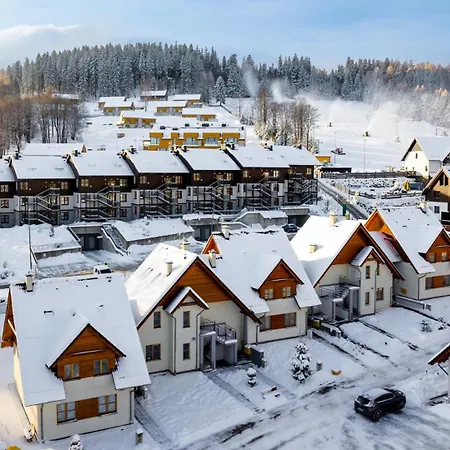 Wonder Home - Domek Gorski Karmel Z Balkonem I Kominkiem - Dozorowane Osiedle Z Placem Zabaw, Tuz Przy Stoku Narciarskim Karpacz Esterno foto